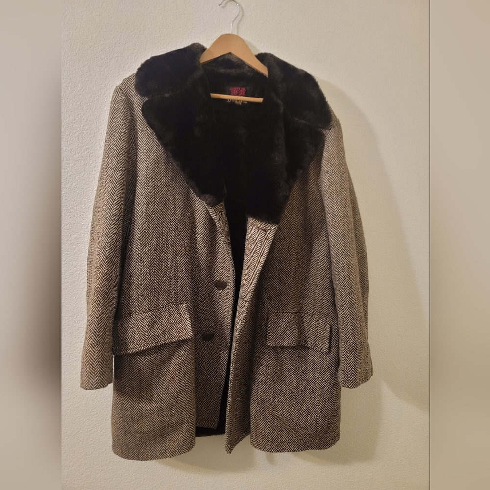 Vintage 70s Dan-Jac wool coat